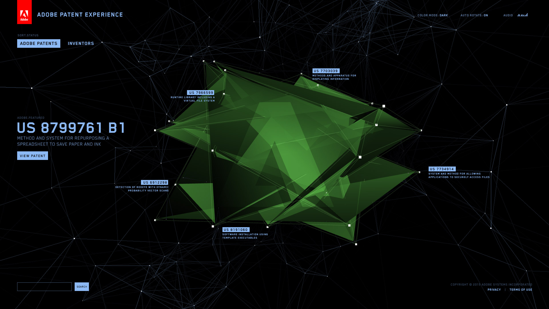 Adobe Patent Experience