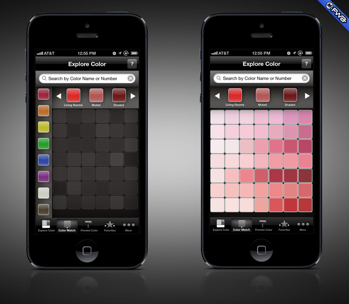 Behr Colorsmat Mobile Application