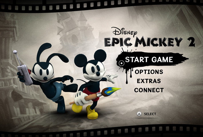 Epic Mickey 2: The Power of Two Game UI