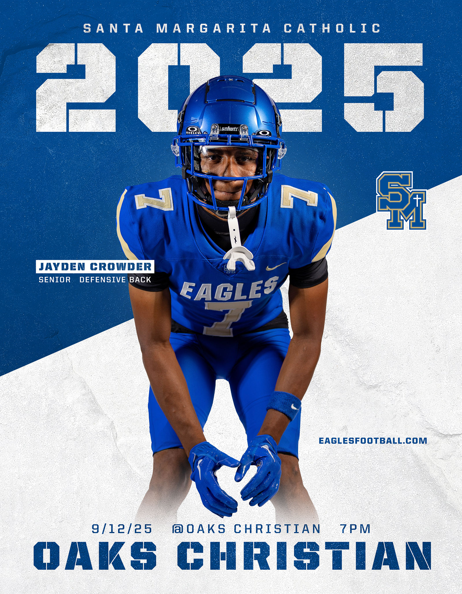 Santa Margarita Catholic Football game day program covers