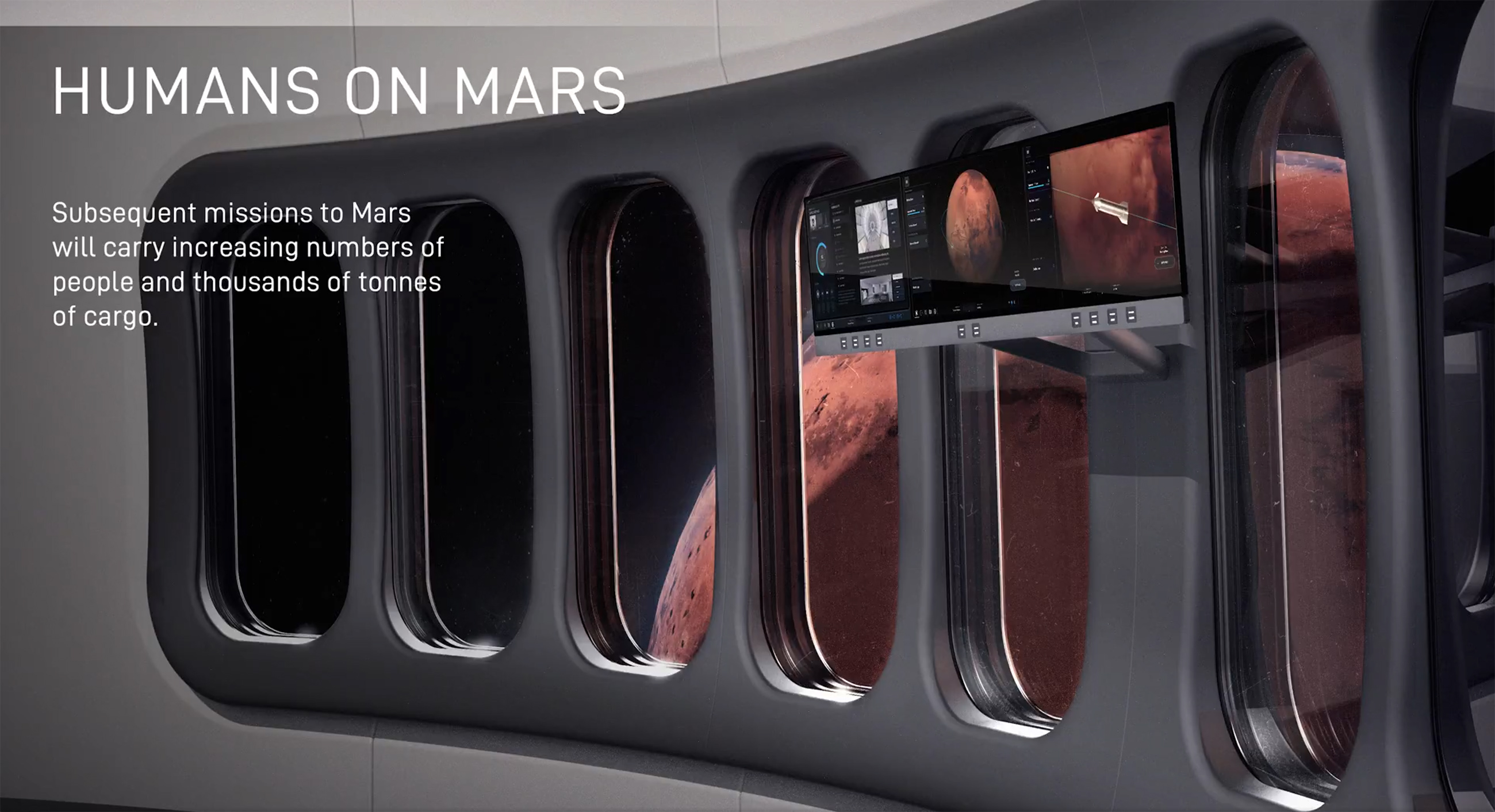 SpaceX - Starship Crew Displays UI/UX