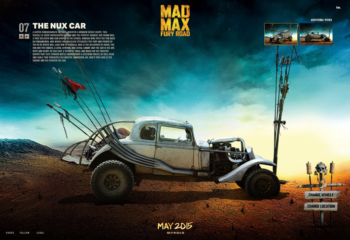 Mad Max: Fury Road - Vehicle Showcase